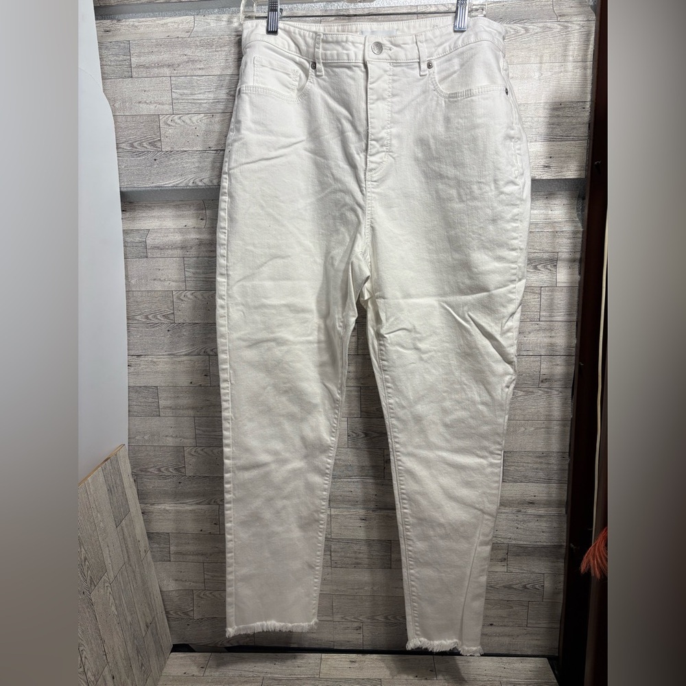 LOFT white Denim Pants